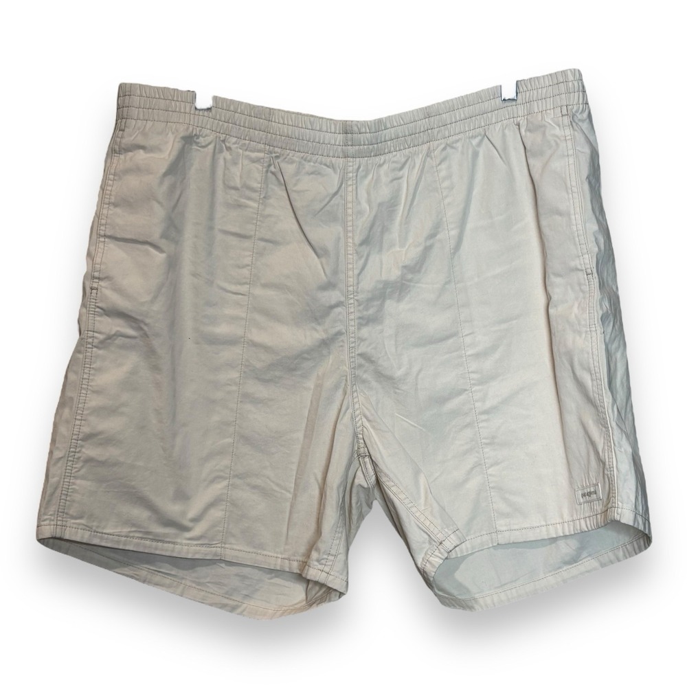$75 Patagonia Men's Funhoggers Shorts Color Undyed Natural Size 2XL 6 Inch